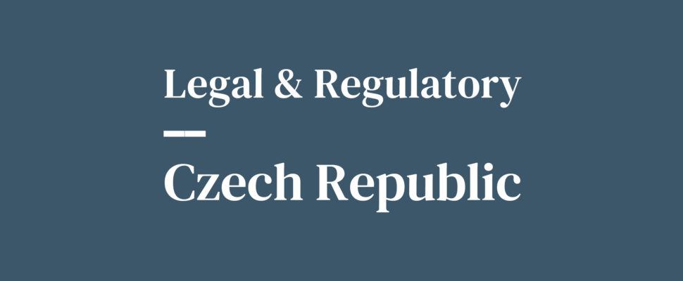 Regulatory, Pricing and Reimbursement Overview: Czech Republic