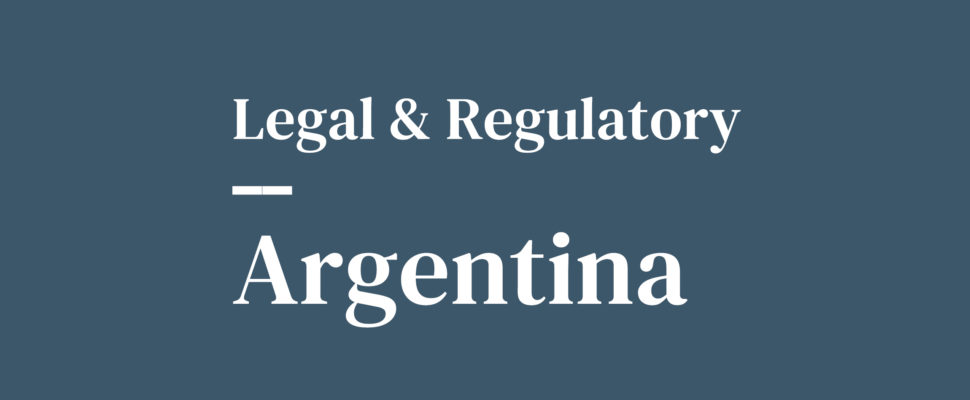 Regulatory, Pricing and Reimbursement Overview: Argentina