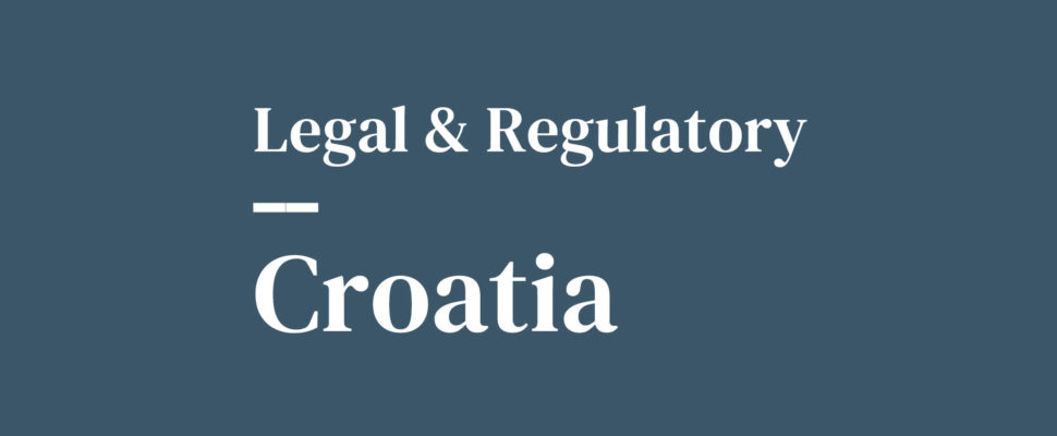 Regulatory, Pricing and Reimbursement: Croatia